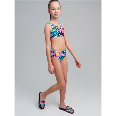 Купальный костюм трикотажный для девочек