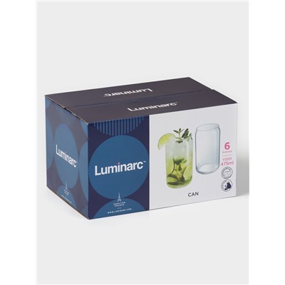Стакан Luminarc CAN. 475 мл, стекло, прозрачный
