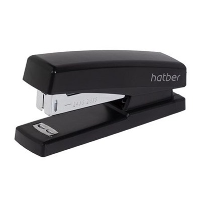 Степлер 24/6, 26/6 на 20 листов Matrix черный (085954) Хатбер