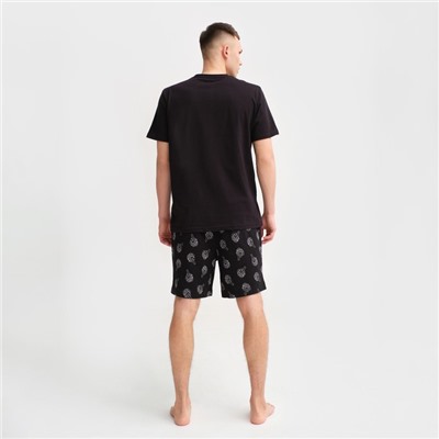 Пижама мужская KAFTAN F*ck you, размер 54, чёрная