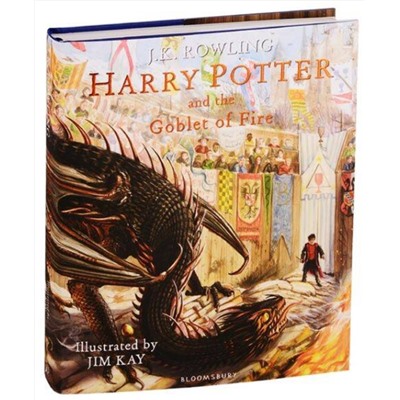 Эксмо Joanne Rowling "Harry Potter and the Goblet of Fire Illustrated Edition  (J.K. Rowling) Гарри Поттер и Кубок Огня Илл.издание/ Книги на английском языке"