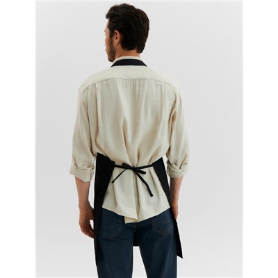 Фартук «Этель. Стиль», чёрный, 70×80 см, 80% п/э, 20% хлопок