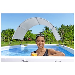 Навес для каркасного бассейна шириной бортов 210-340 см, 58746 Bestway