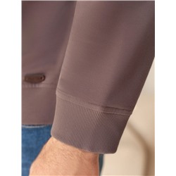 Джемпер из тонкого премиального футера с эластаном