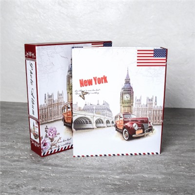 Фотоальбом 200 фото 10х15 Города / 9239 /уп 48/