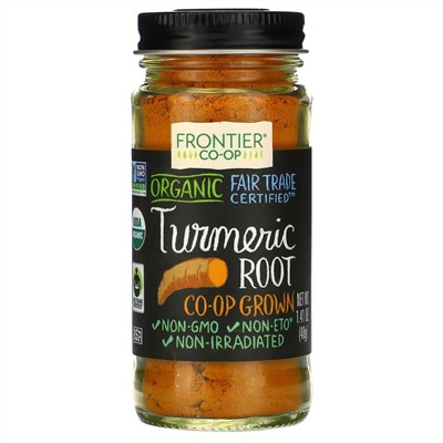 Frontier Natural Products, органический корень куркумы, 40 г (1,41 унции)