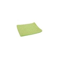 Салфетка для уборки вафельная 30*30см, микрофибра, зеленая, M-03, 310226, Рыжий Кот