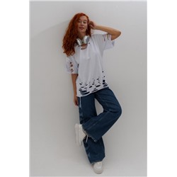 7475 Футболка женская (Белый)