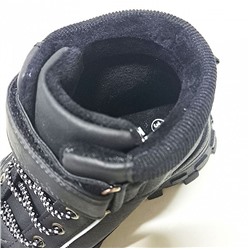 56-0135E черн Ботинки деми для мальчиков (31-36)/12