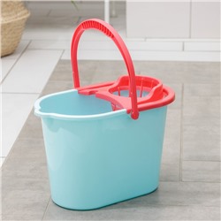 Ведро с отжимом «Классика», 10 л, прямоугольное, МИКС