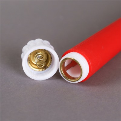 Свеча светодиодная 27 см стержень красная / VFR-46red /уп 12/480/