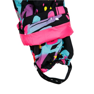 Комбинезон текстильный с полиуретановым покрытием для девочек