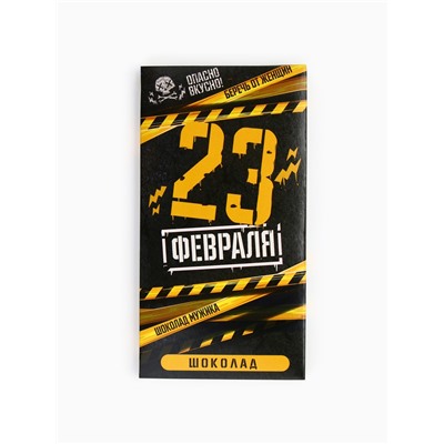 Шоколад молочный «23 февраля», 70 г