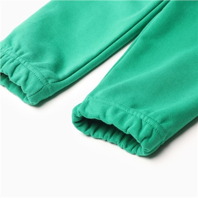 Костюм детский (лонгслив, брюки) KAFTAN Future, размер 34 (122-128 см), зеленый