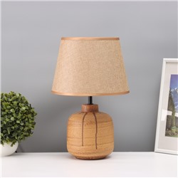 Лампа настольная «Кока» 1×40 Вт Е27 карамель 25×25×38.5 см