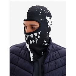 Маска-балаклава Black and White, размер универсальный, чёрная