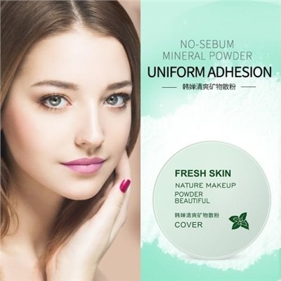 Бесцветная минеральная матирующая  пудра No Sebum Mineral Powder