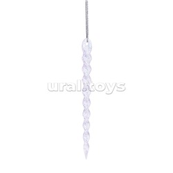 Набор новогодних украшений "Льдинки счастья" (6шт х 13 см)