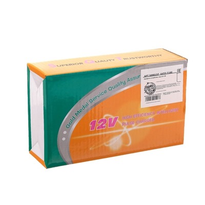Зарядное устройство для АКБ автомобиля, 12 В, 1.7 А, 220 В, автомат, медные крокодилы