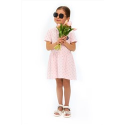 Платье Горошинка кор.рукав детское
