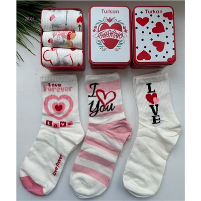 Носки женские 3 пары 2056959-1