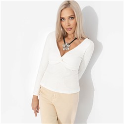 Лонгслив в рубчик, Обнять взглядом