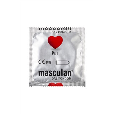 Супертонкие презервативы Masculan Pur - 3 шт.