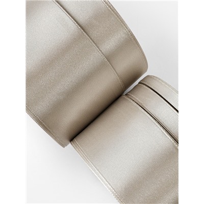 Набор атласных лент, 5 шт., 6/10/20/40/50 мм, 23±1 м, светло-серый