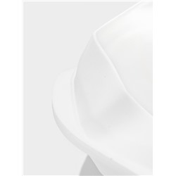 Форма для муссовых десертов и выпечки KONFINETTA «Кристалл», силикон, 19×9.8 см, белая