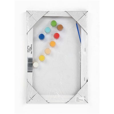 Картина по номерам «Лошадка и Дед Мороз», 20×30 см