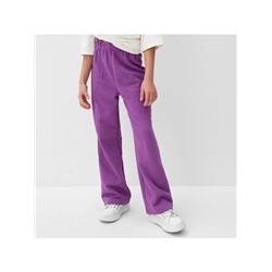 Брюки для девочки MINAKU, лавандовые, рост 158 см