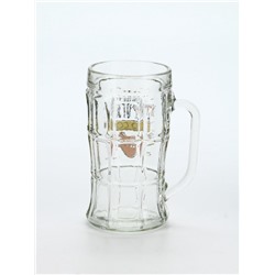 Кружка пивная стеклянная «Дорогая, это сок», 500 мл