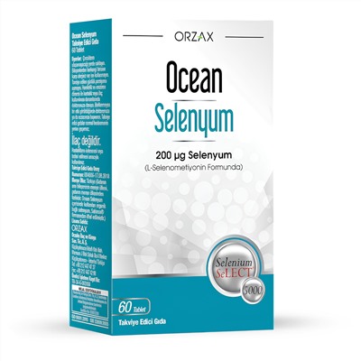 ORZAX OCEAN SELENIUM 200 мкг 60 таблеток