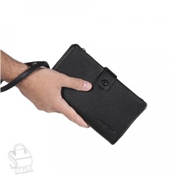 Клатч мужской кожаный 329-1H black Heanbag