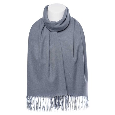 Палантин CY2373 однотонный