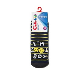 Носки детские Conte-kids Махровые носки SOF-TIKI с рисунками &quot;Cool Boy&quot;