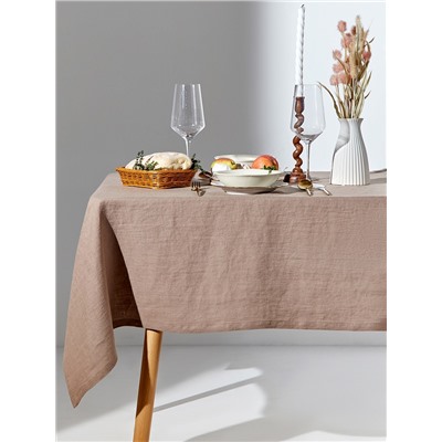 Скатерть Этель Woody, 110×135 см, лён 100%, 190 г/м²