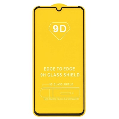 Защитное стекло Full Glue - 2,5D для "Samsung SM-A035 Galaxy A03" (тех.уп.) (20) (black)