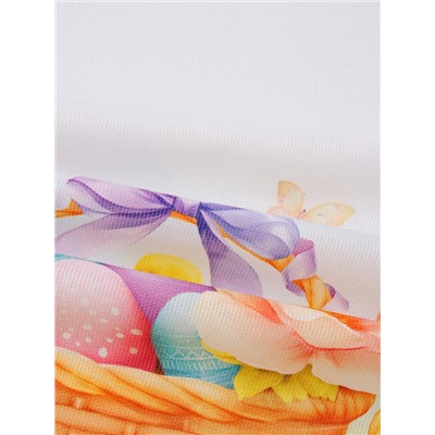 Дорожка на стол Этель «Пасхальный цветок», 50×150 см, 100% хлопок, рогожка 160 г/м²