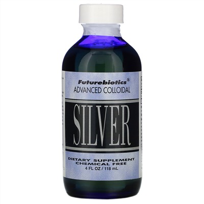 FutureBiotics, Advanced Colloidal, Silver, 4 fl oz (118 ml)