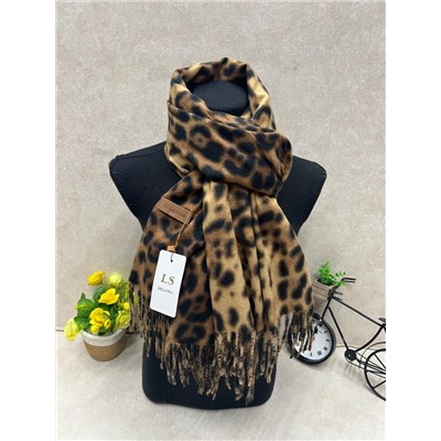 Мягкий палантин из кашемира мультицвет