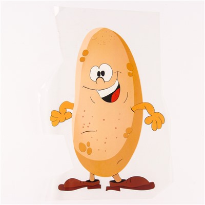 Термонаклейка «Картошка», 26×18 см, набор 10 шт.