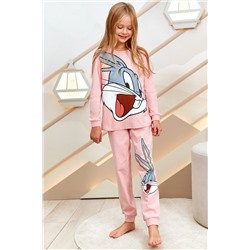 Пижама д/дев Juno AW21GJ540 Looney Tunes розовый