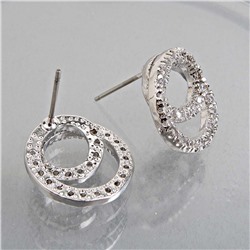 Акц -12% Серьги-пуссеты на гвоздиках арт. GL A63330 (id 191470)