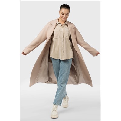 01-11275 Пальто женское демисезонное (пояс)