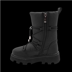 Сапоги на меху GW2-1 черные