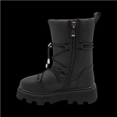 Сапоги на меху GW2-1 черные