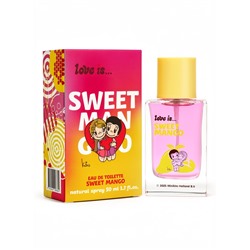 Туалетная вода с феромонами Love is Sweet mango, 50 мл