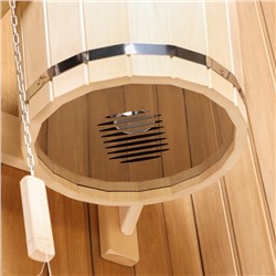 Обливное устройство для бани «Водопад», 20 л, деревянное, нержавеющая вставка