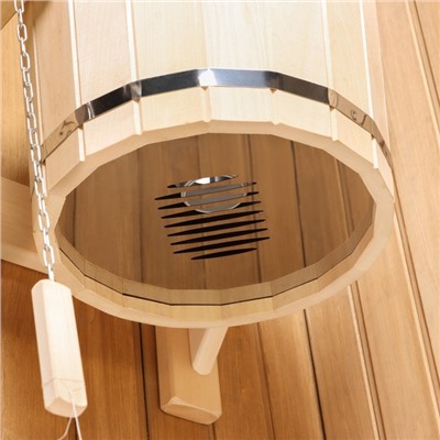 Обливное устройство для бани «Водопад», 20 л, деревянное, нержавеющая вставка